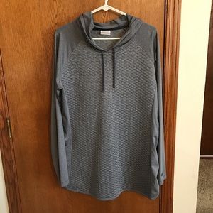 Youth XL Columbia quilted hooded sweatshirt